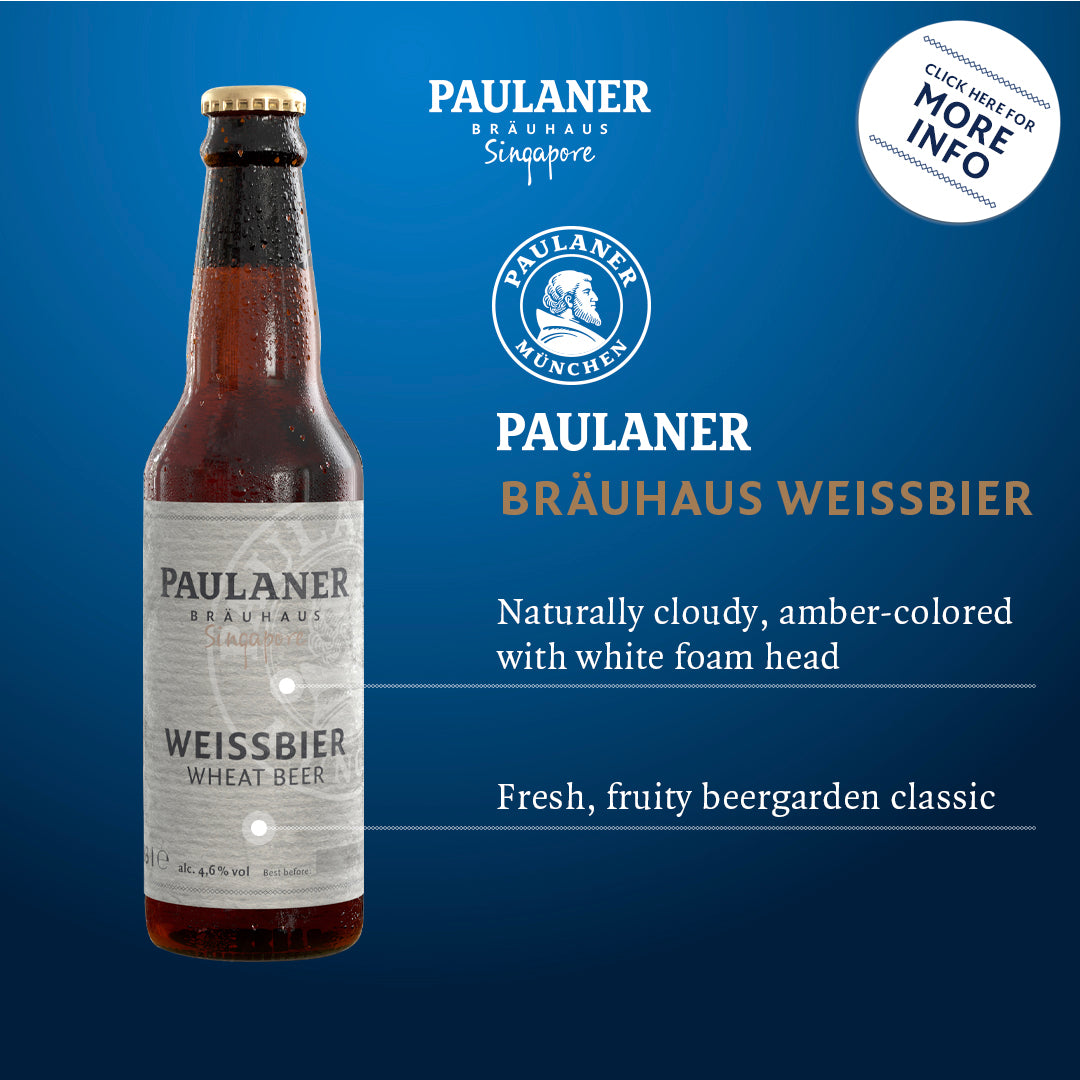 Paulaner Brauhaus Singapore Weissbier bottle