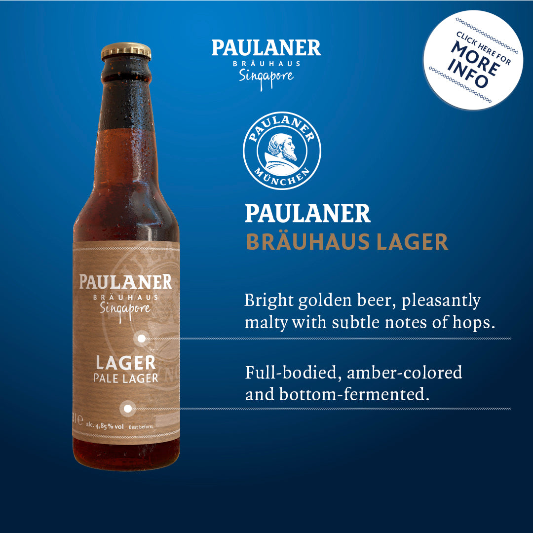 Paulaner Brauhaus Singapore Lager bottle