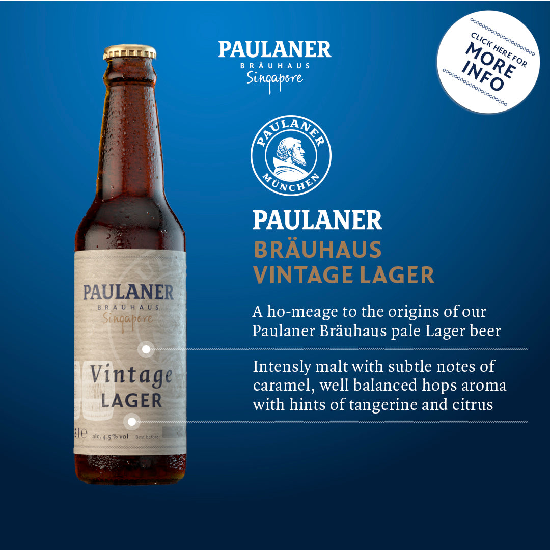 Paulaner Brauhaus Singapore Vintage Lager bottle