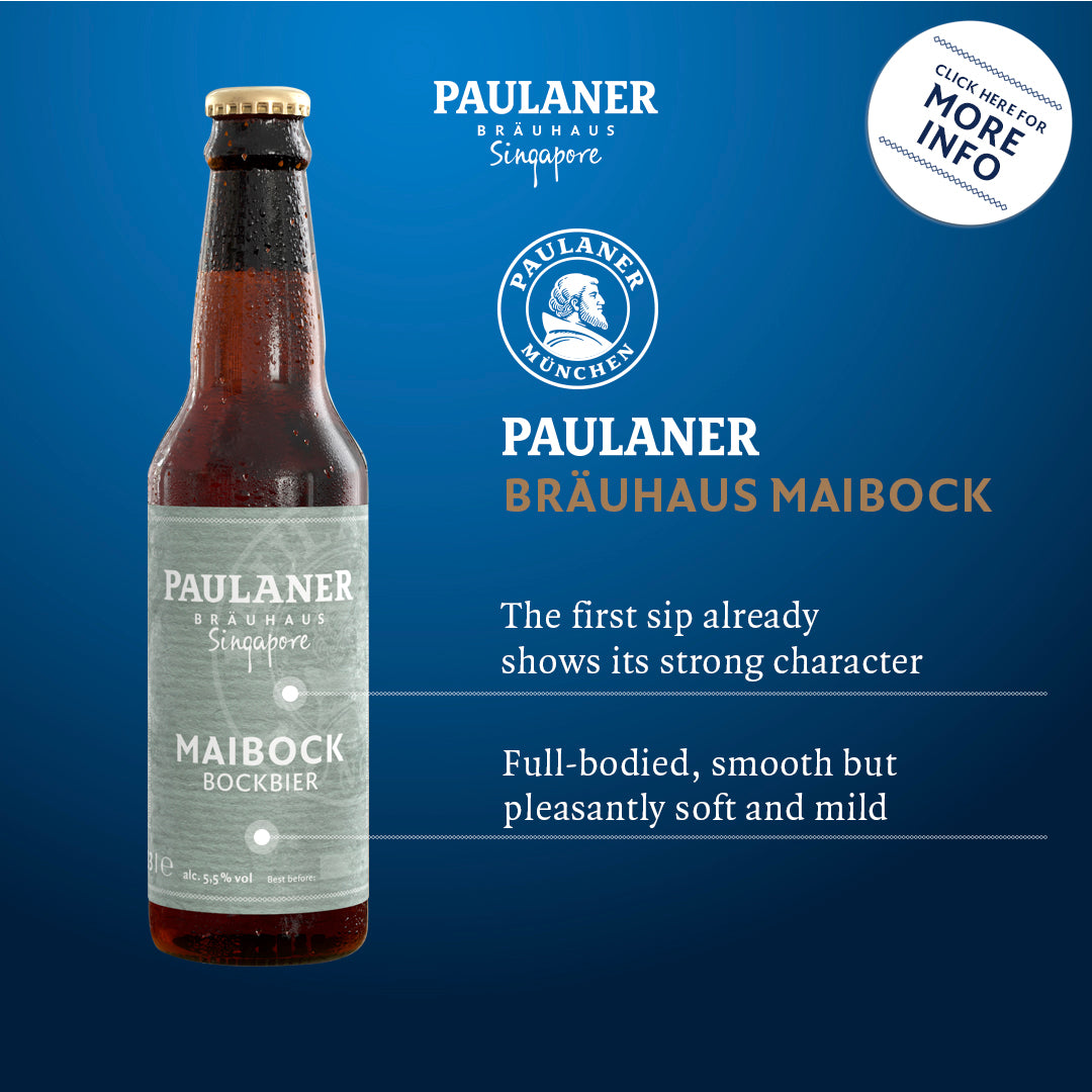 Paulaner Brauhaus Singapore Maibock bottle