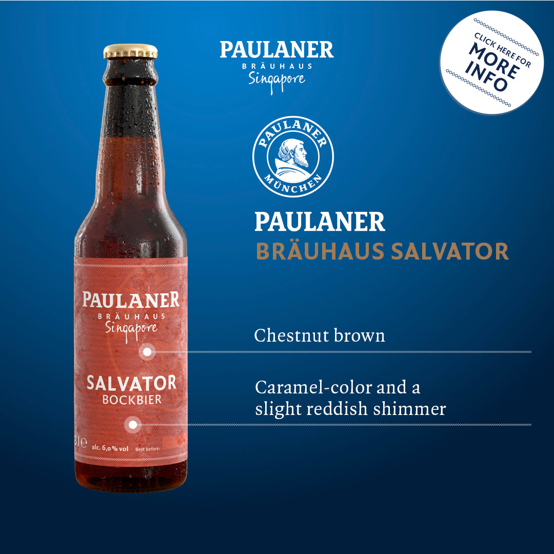 Paulaner Brauhaus Singapore Salvator bottle