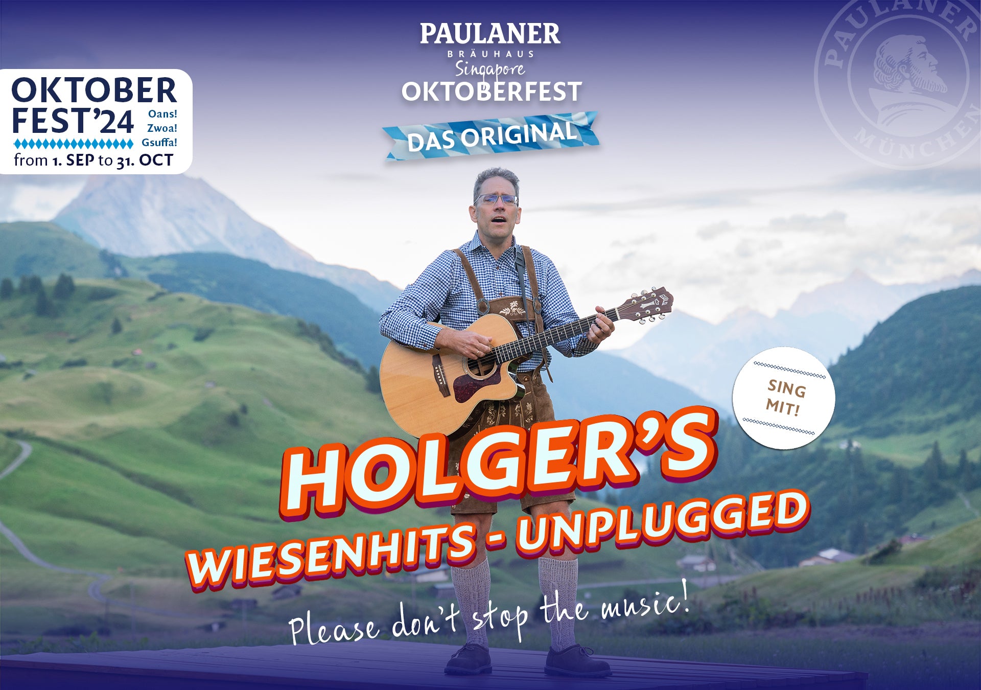 Holger Unplugged promotion