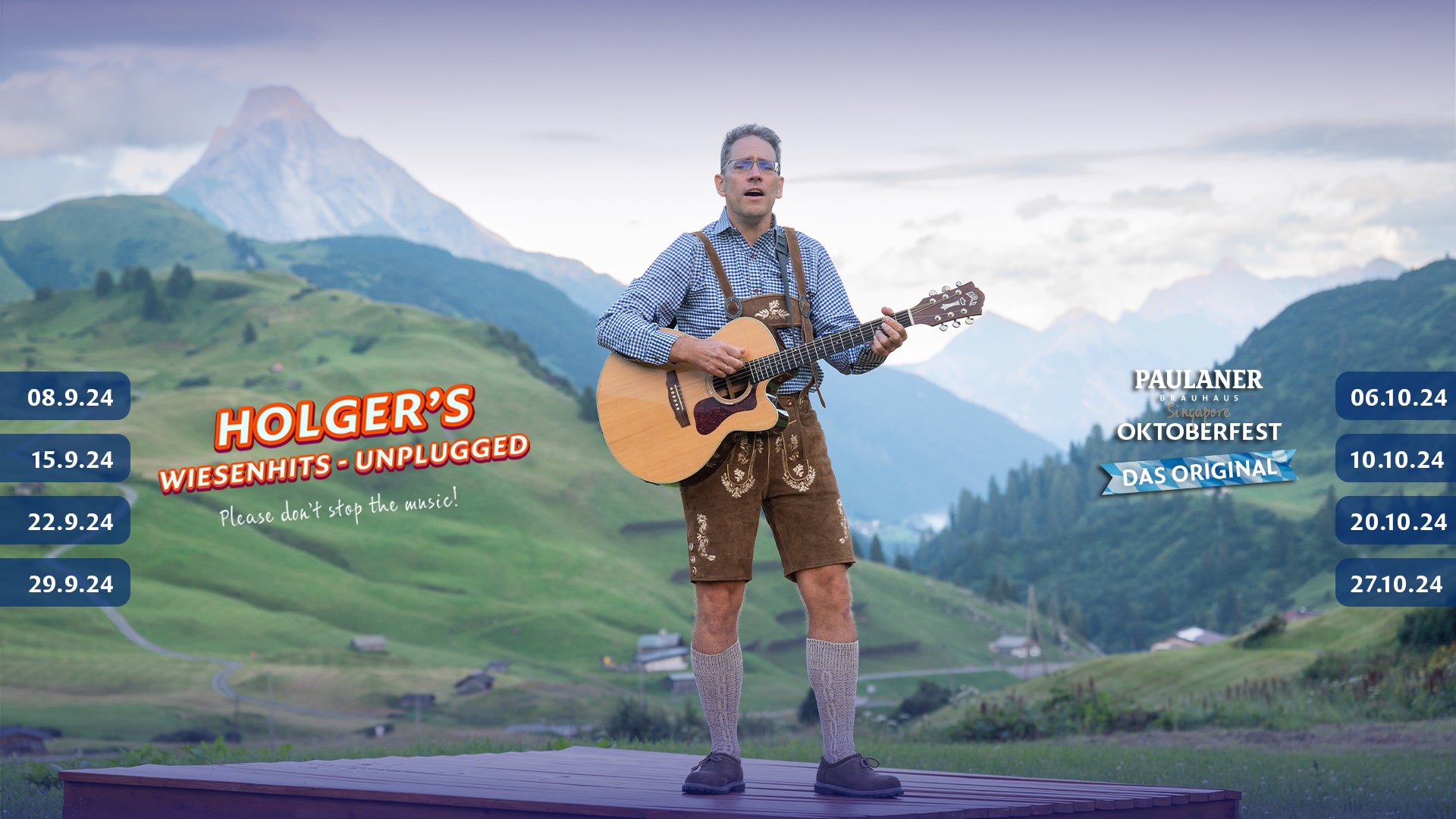 Holger Unplugged dates