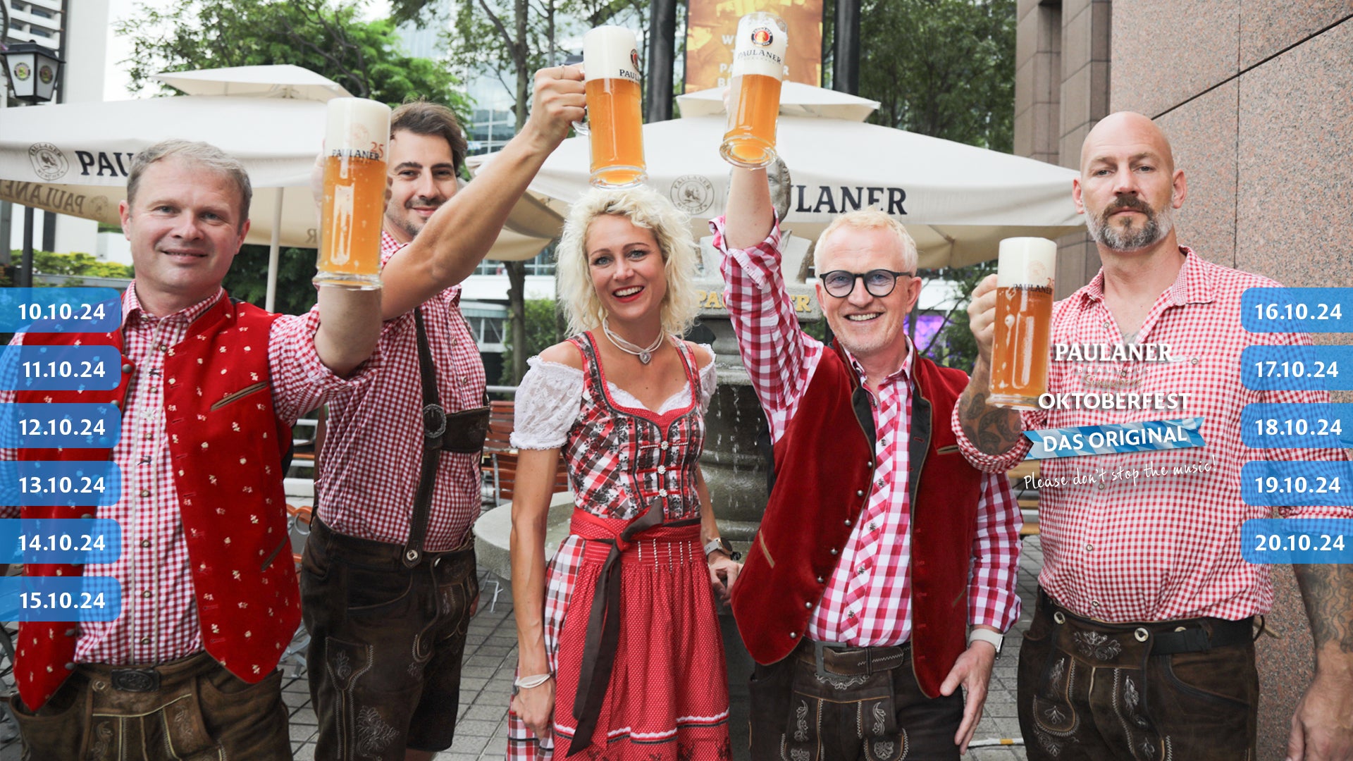 Oktoberfest band dates