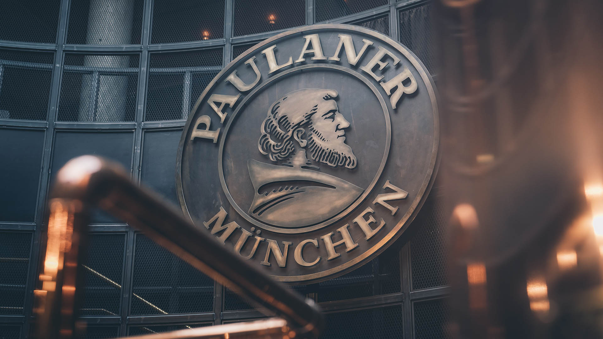 Paulaner Munchen token inside brewing location