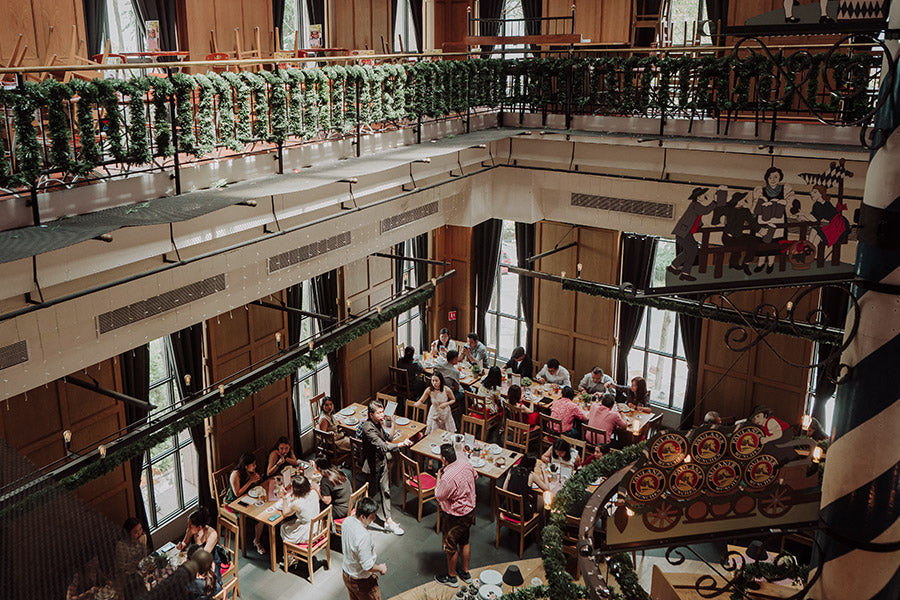 View of level 2 restaurant at Paulaner Brauhaus Singapore